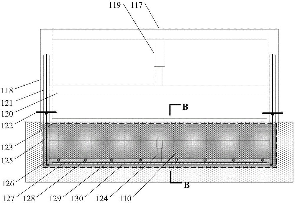 An in-situ carbonization and solidification treatment system for shallow soft foundations