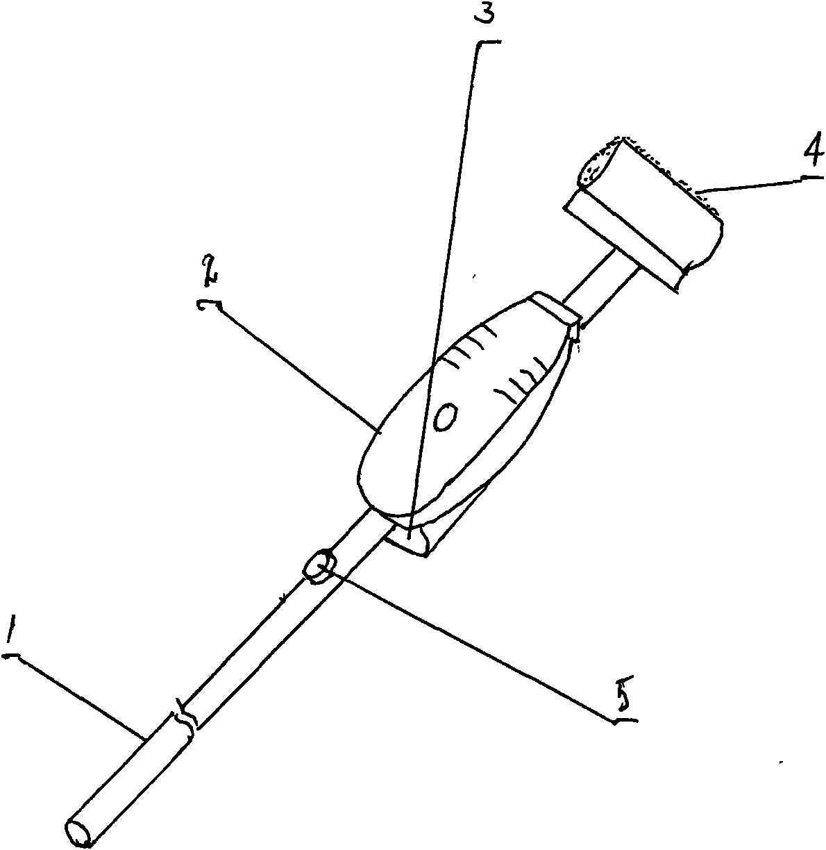 High-position electrical dust collector