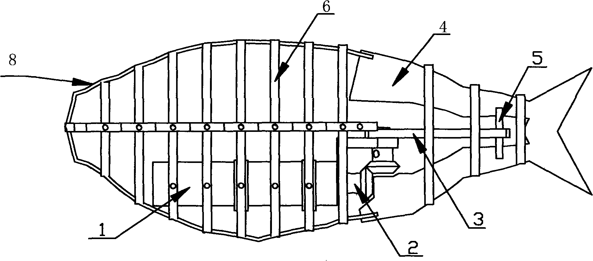 Bionic machine fish