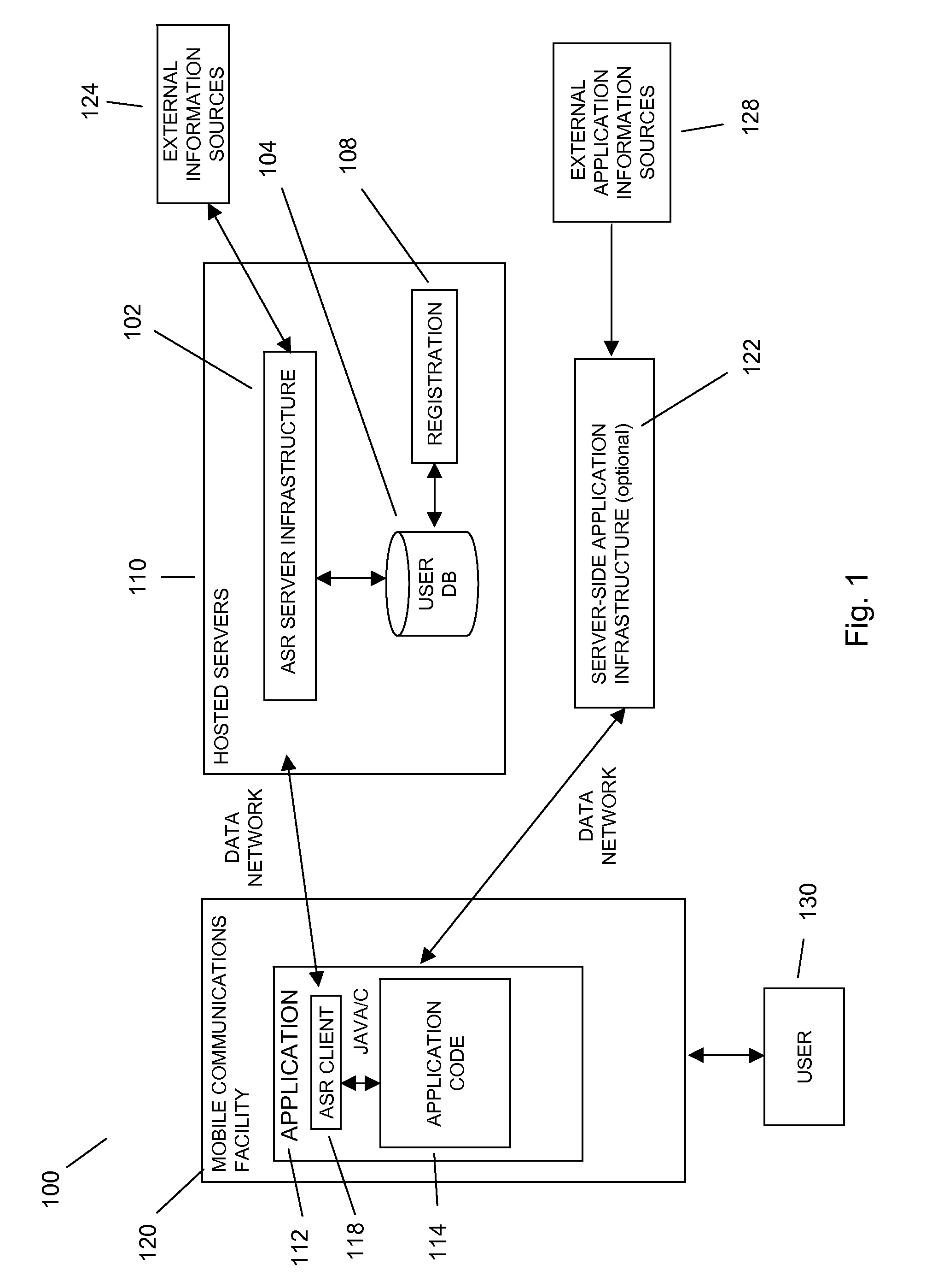 Speech recognition through the collection of contact information in mobile dictation application