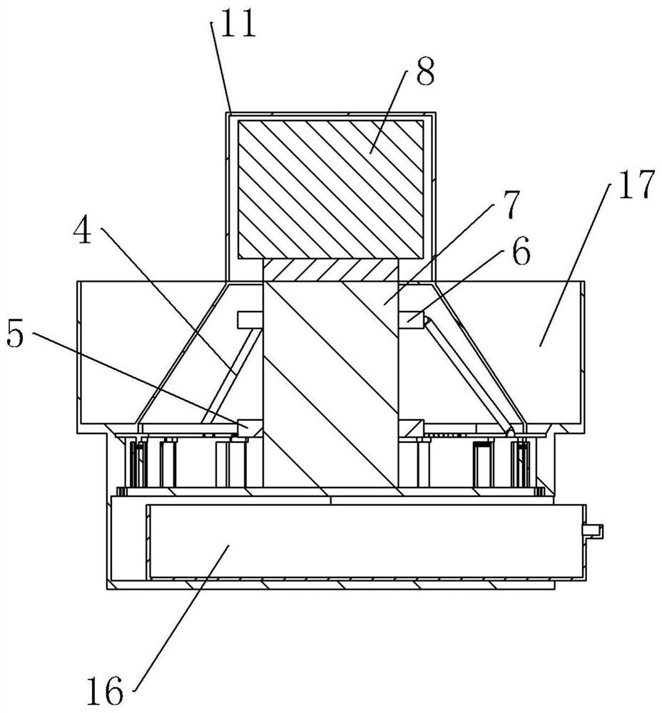 Screening equipment for ironware in decoration garbage