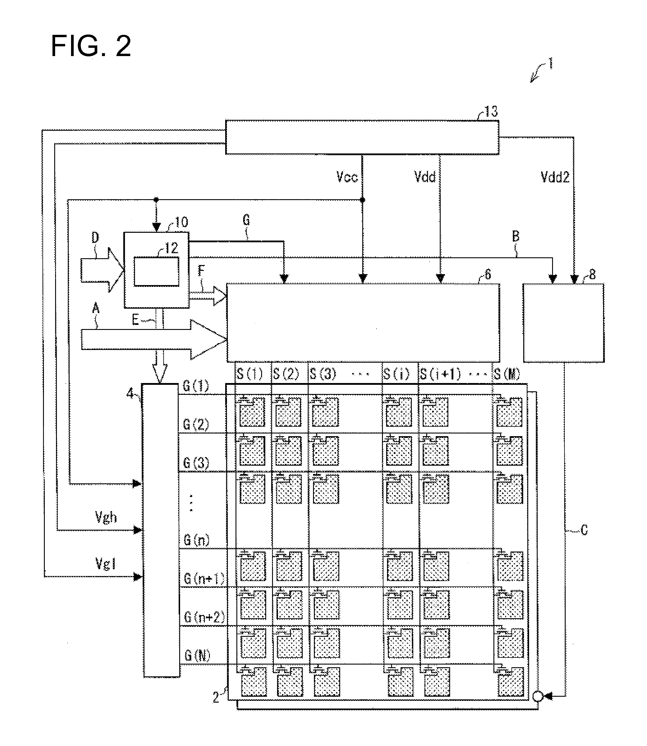 Display device, display method for same, and liquid crystal display device