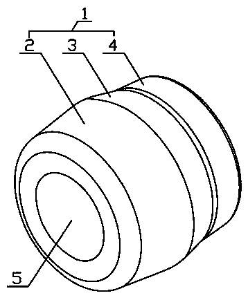 Roller of aluminum tube rolling mill