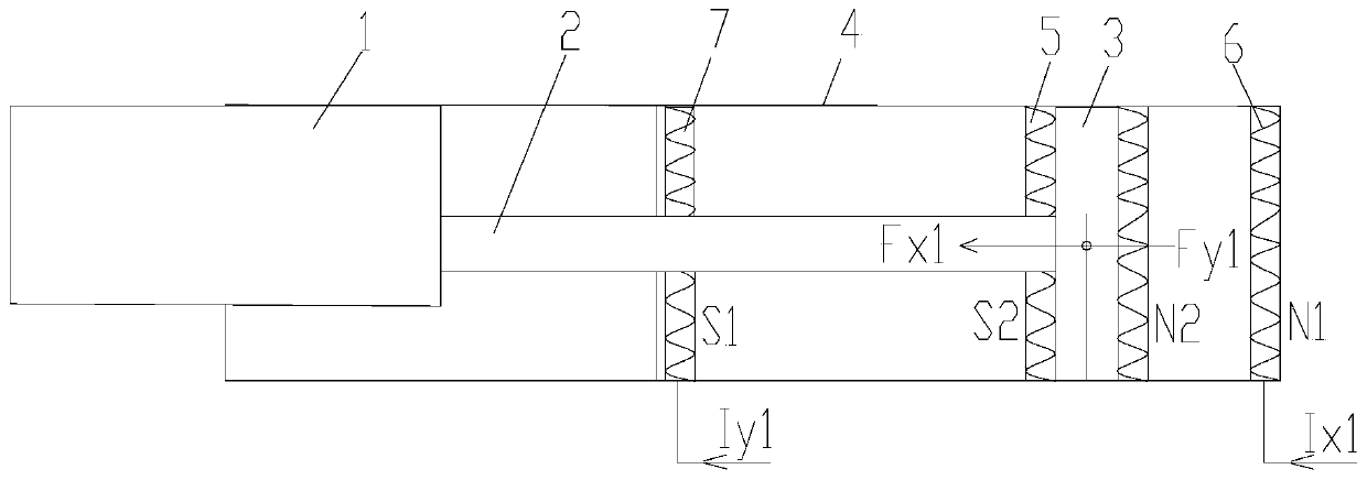 Screw compressor automatic loading and unloading device, control method thereof and screw compressor