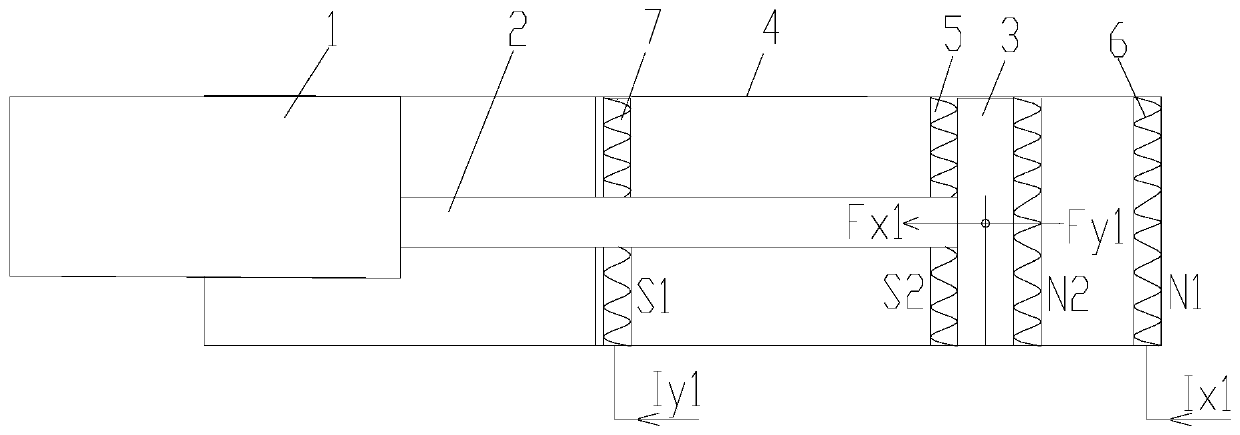 Screw compressor automatic loading and unloading device, control method thereof and screw compressor