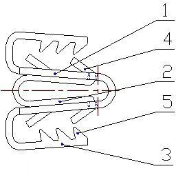 Memory alloy artificial cervical intervertebral disc