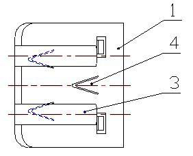 Memory alloy artificial cervical intervertebral disc