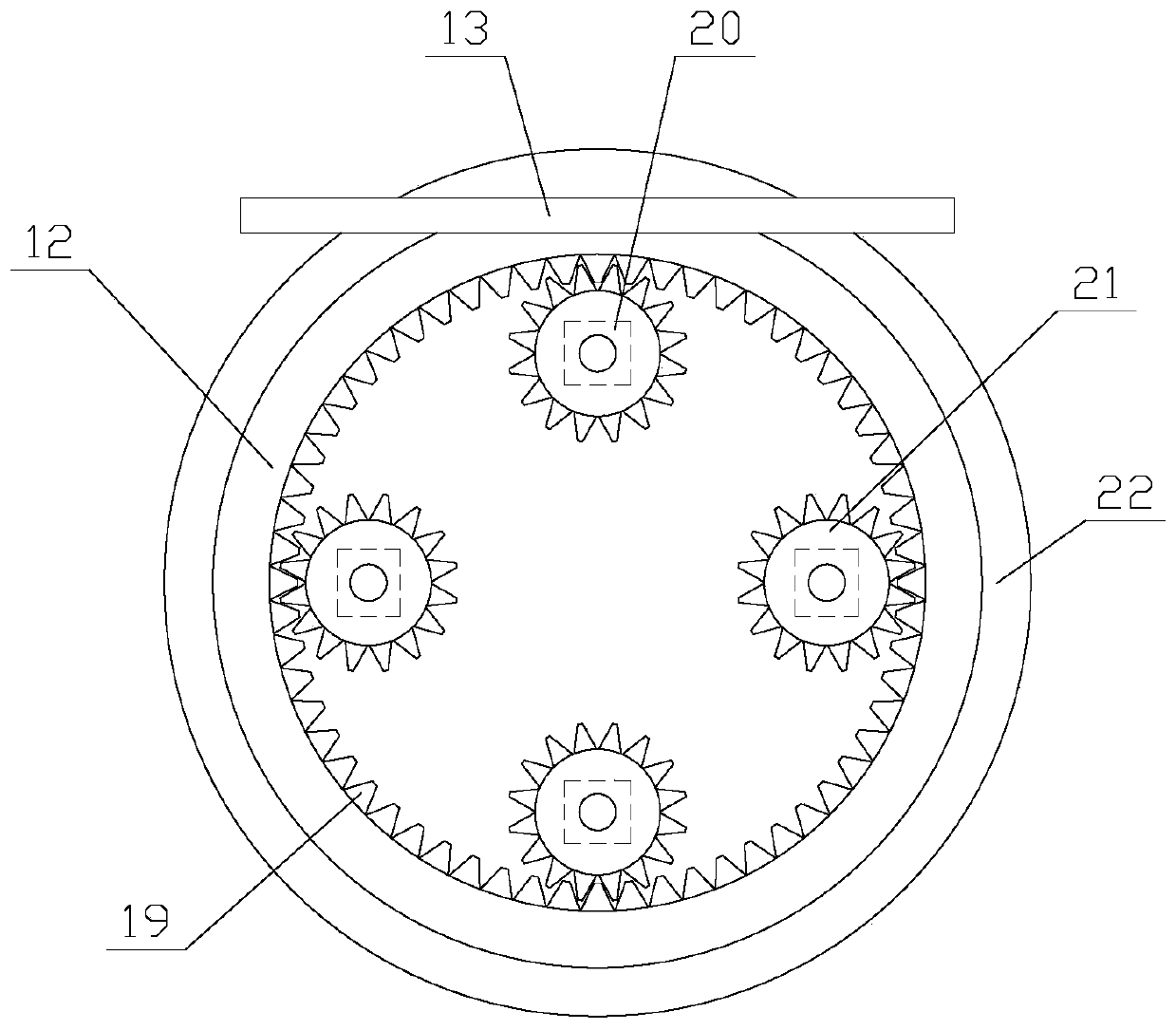 Mobile drip irrigation device with accurate irrigation for agricultural production