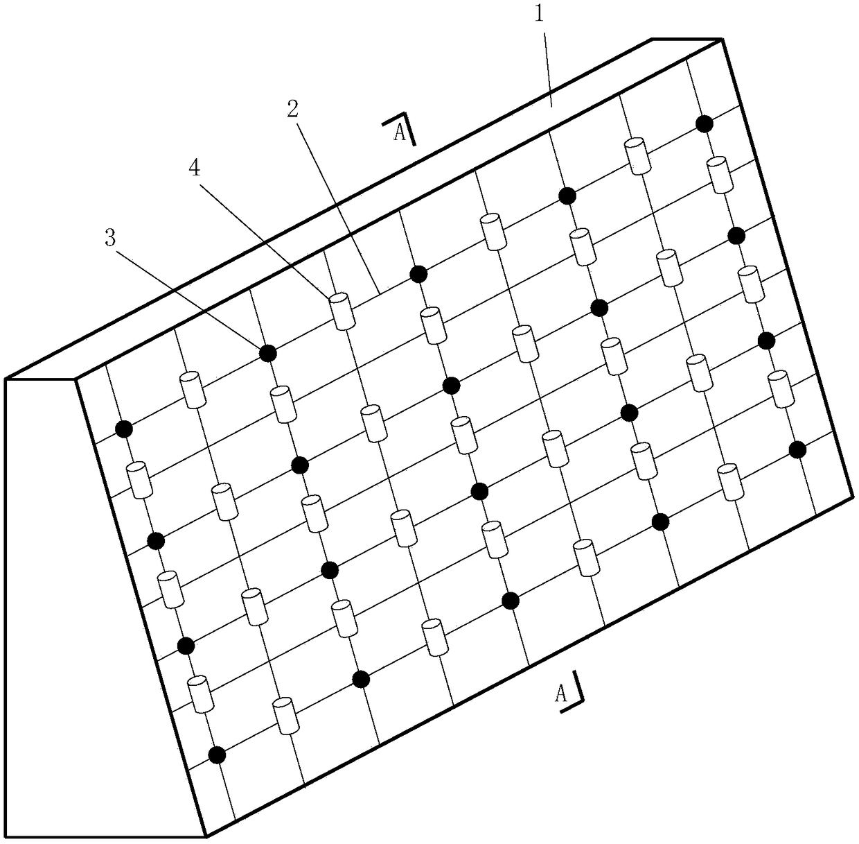 Green spray anchoring and ecological vegetation combined slope protection method