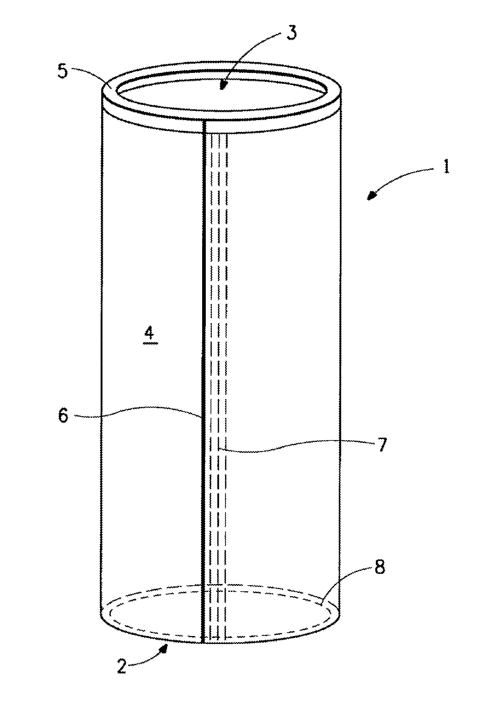 Low elongation structures for hot gas filtration