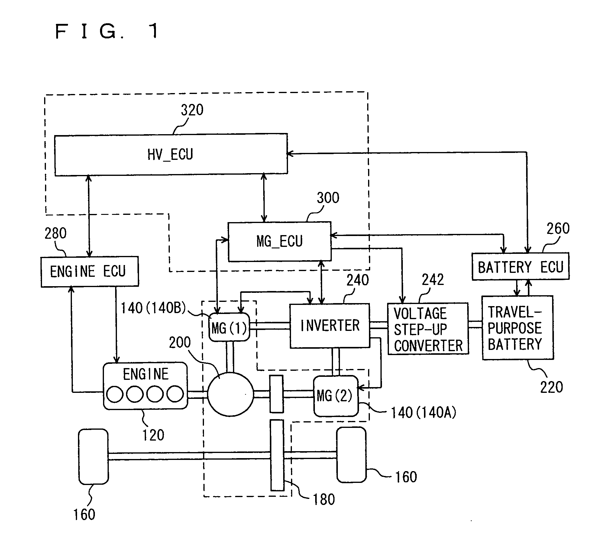 Control apparatus and control method for hybrid vehicle