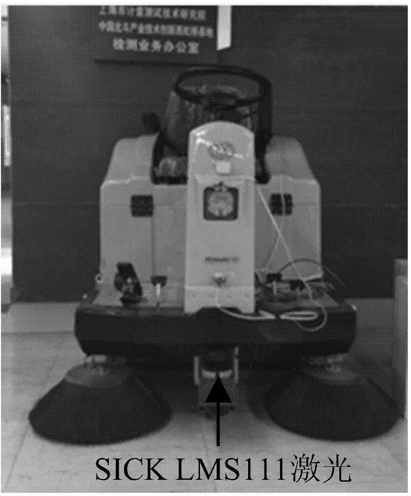 Indoor area covering method suitable for vehicle type mobile robot