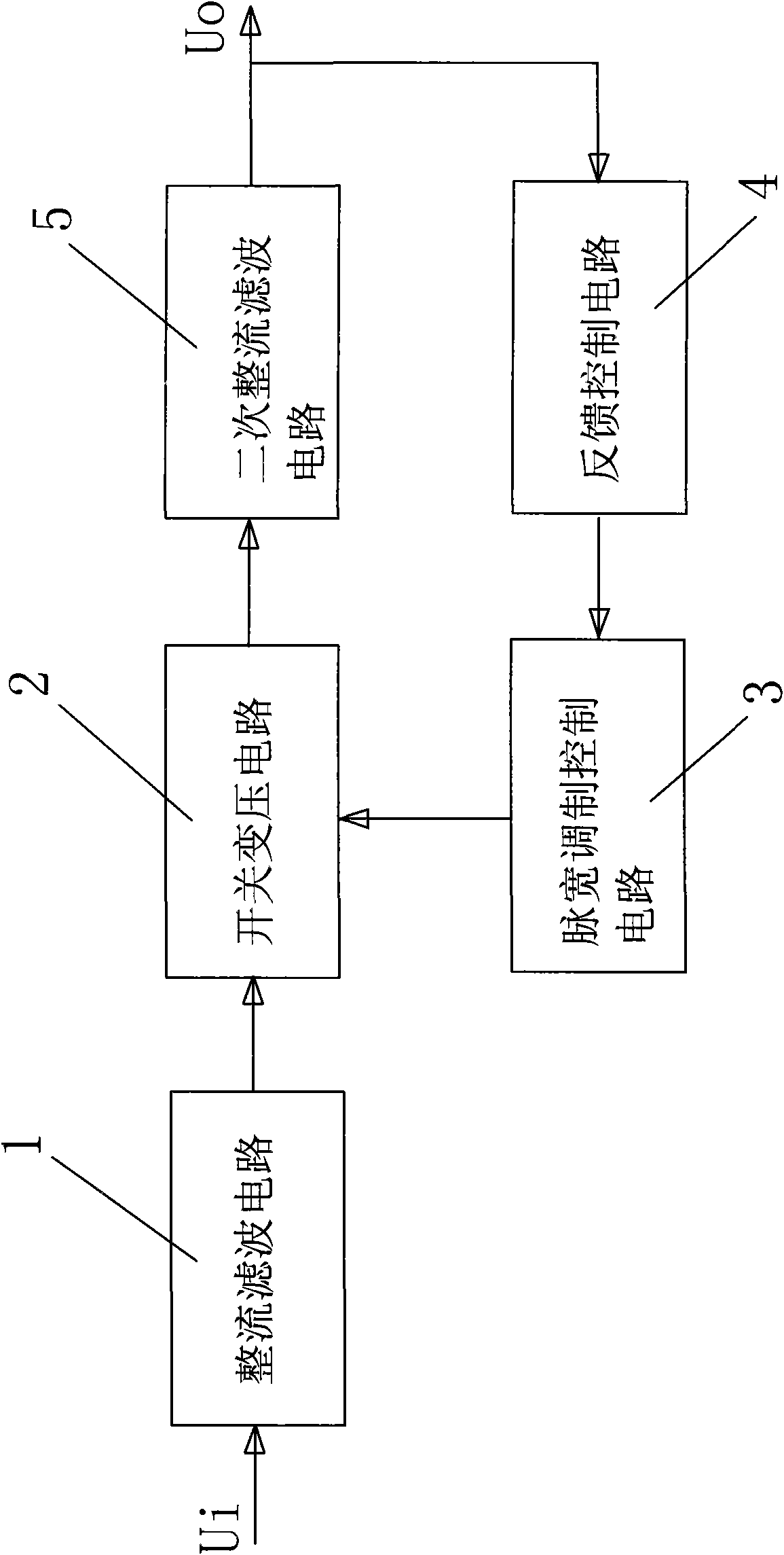 High-power LED lamp control circuit