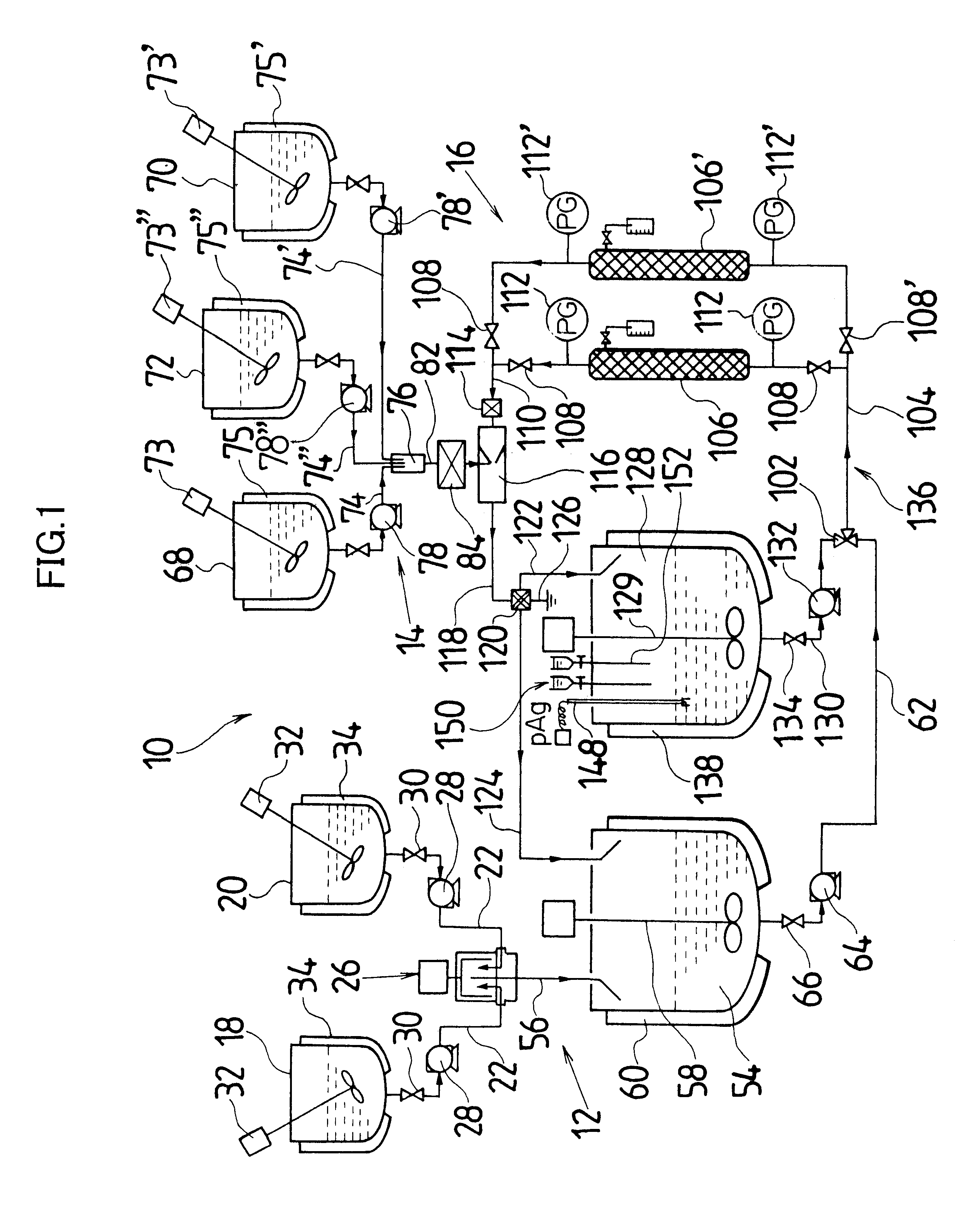 Method and apparatus for production of silver halide emulsion