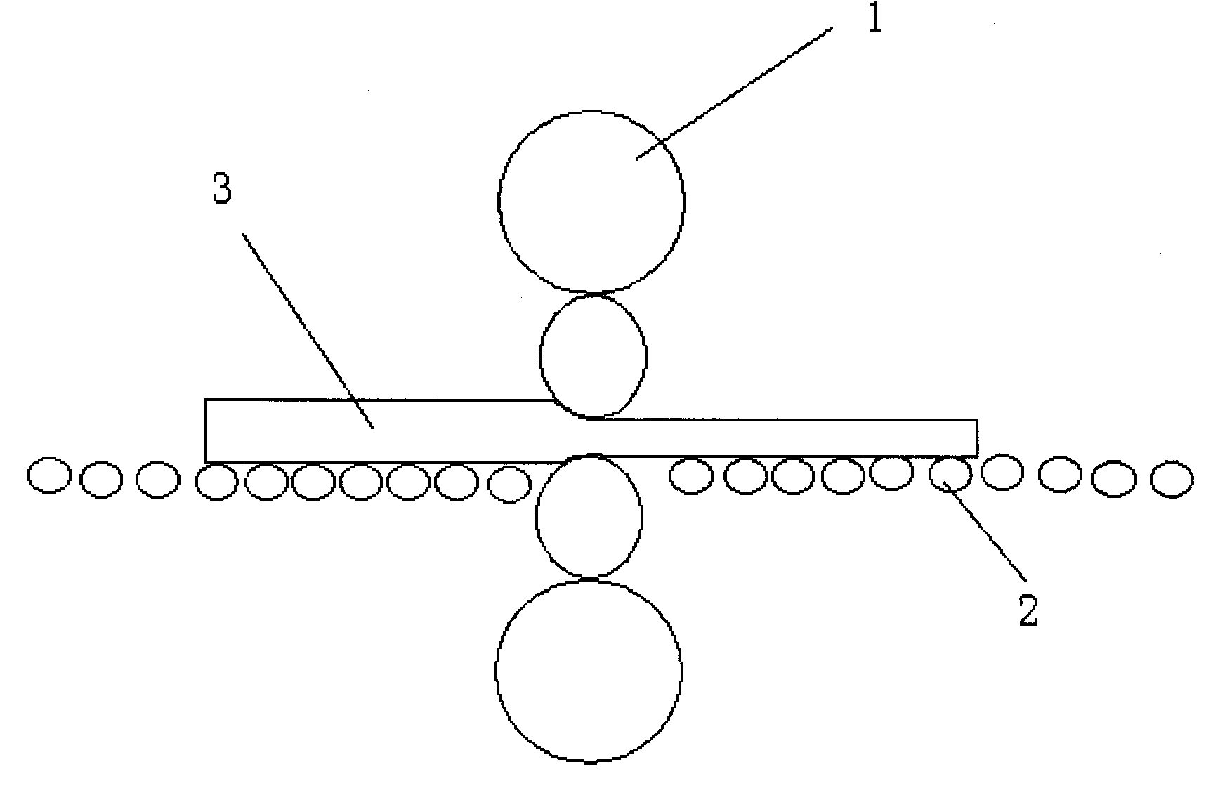 Novel method for controlling plate shape of heavy and medium plate mill