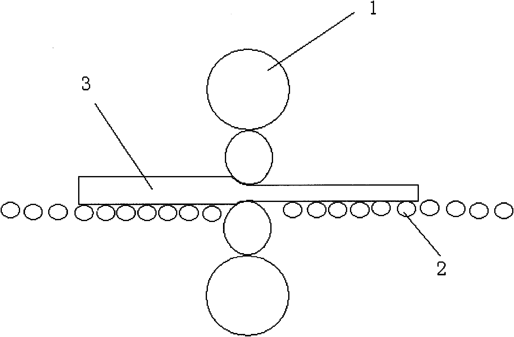 Novel method for controlling plate shape of heavy and medium plate mill