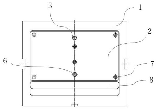 Side mold and hub low-temperature casting mold