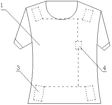 Non-lined undergarment with electric heating function