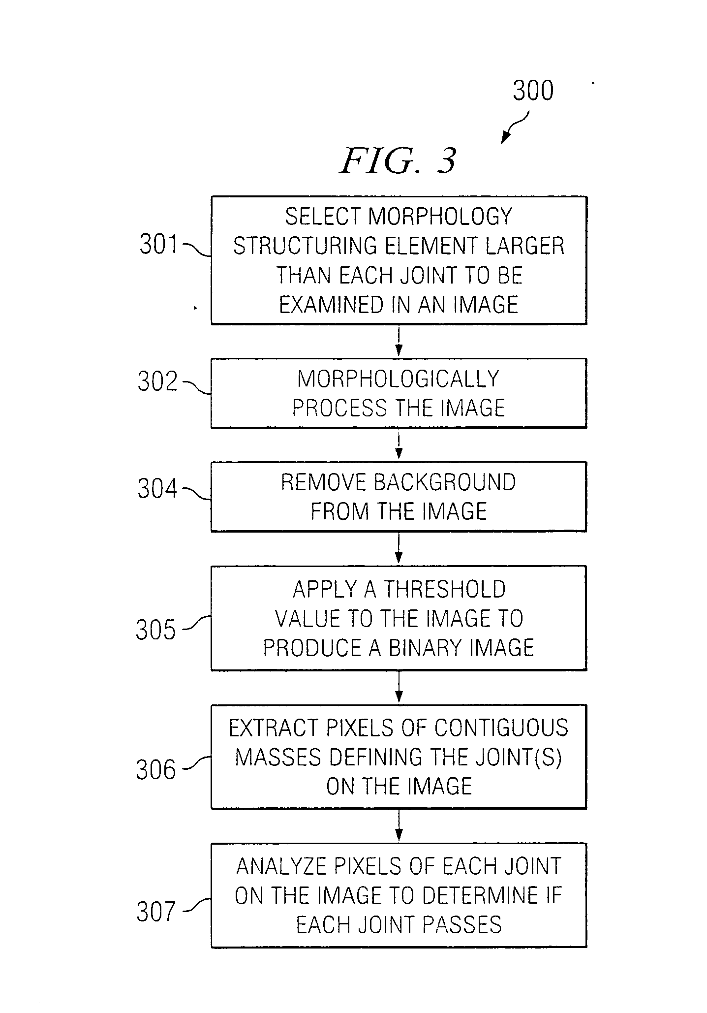 Laminograph deshadowing