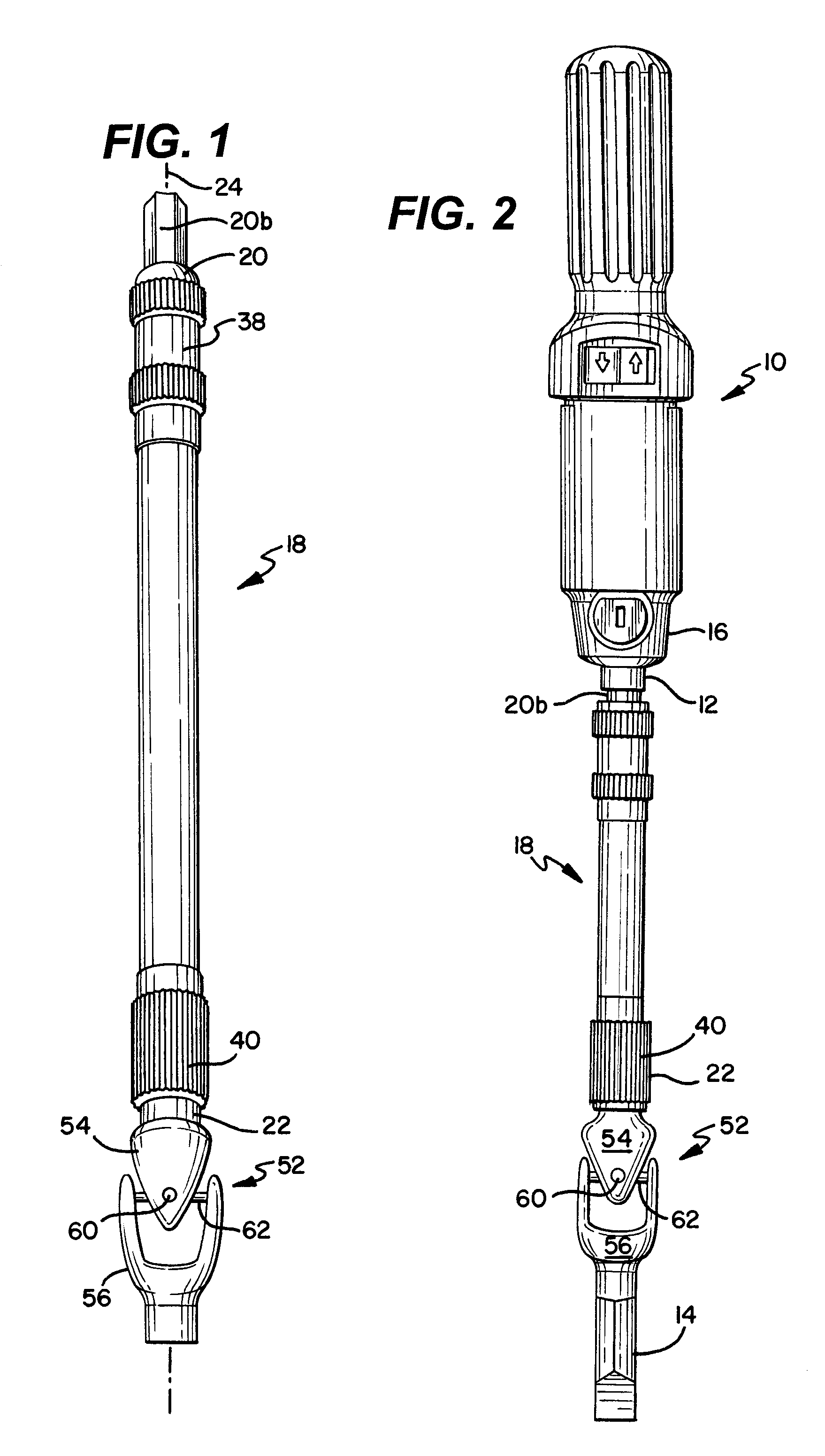 Extension Shaft for Holding a Tool for Rotary Driven Motion