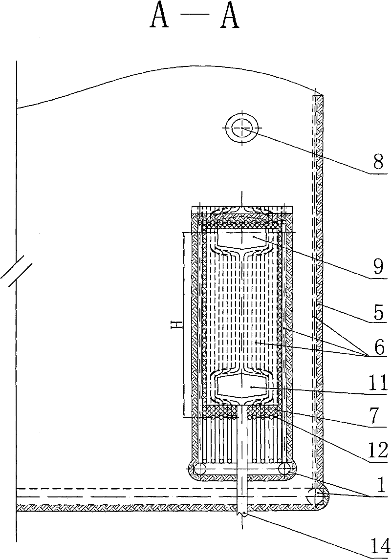 Slag sorting device