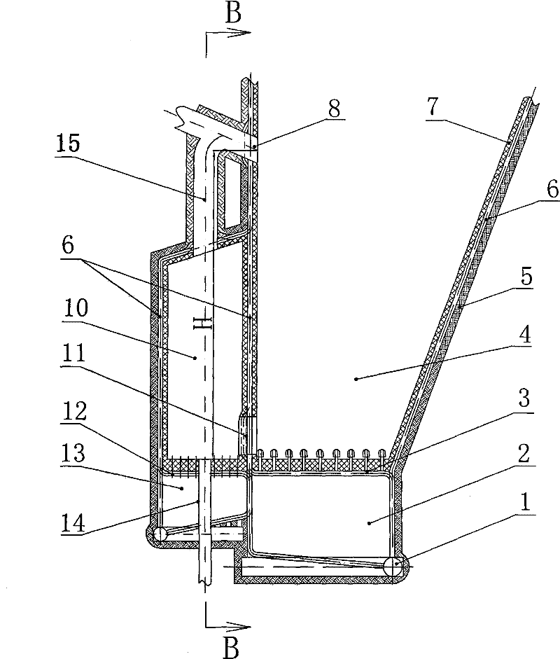 Slag sorting device