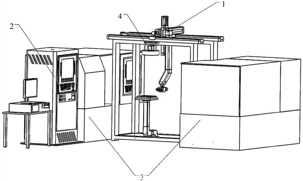 Robot system with visual servo and detection functions