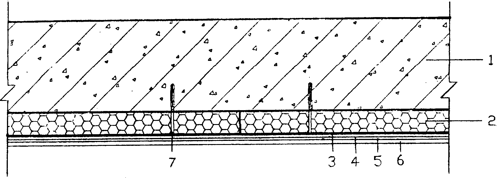 Wall body heat insulating construction method