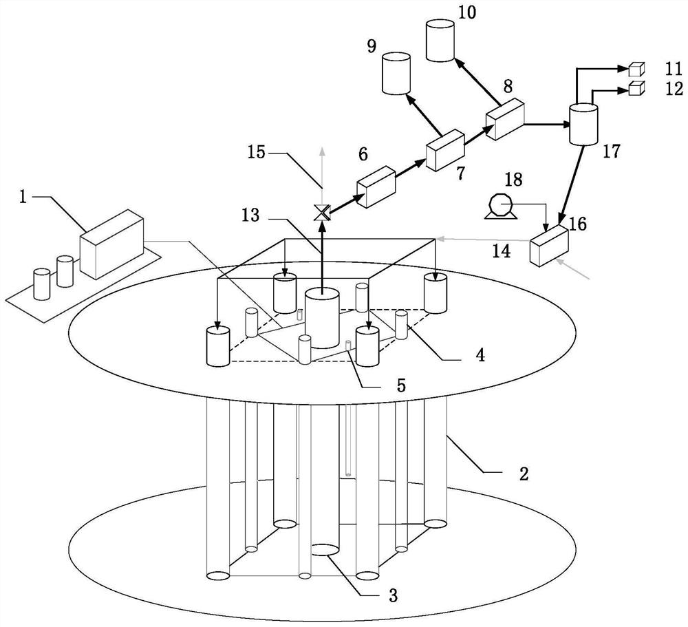 Oil-rich coal self-heating and electric heating coupled in-situ pyrolysis system