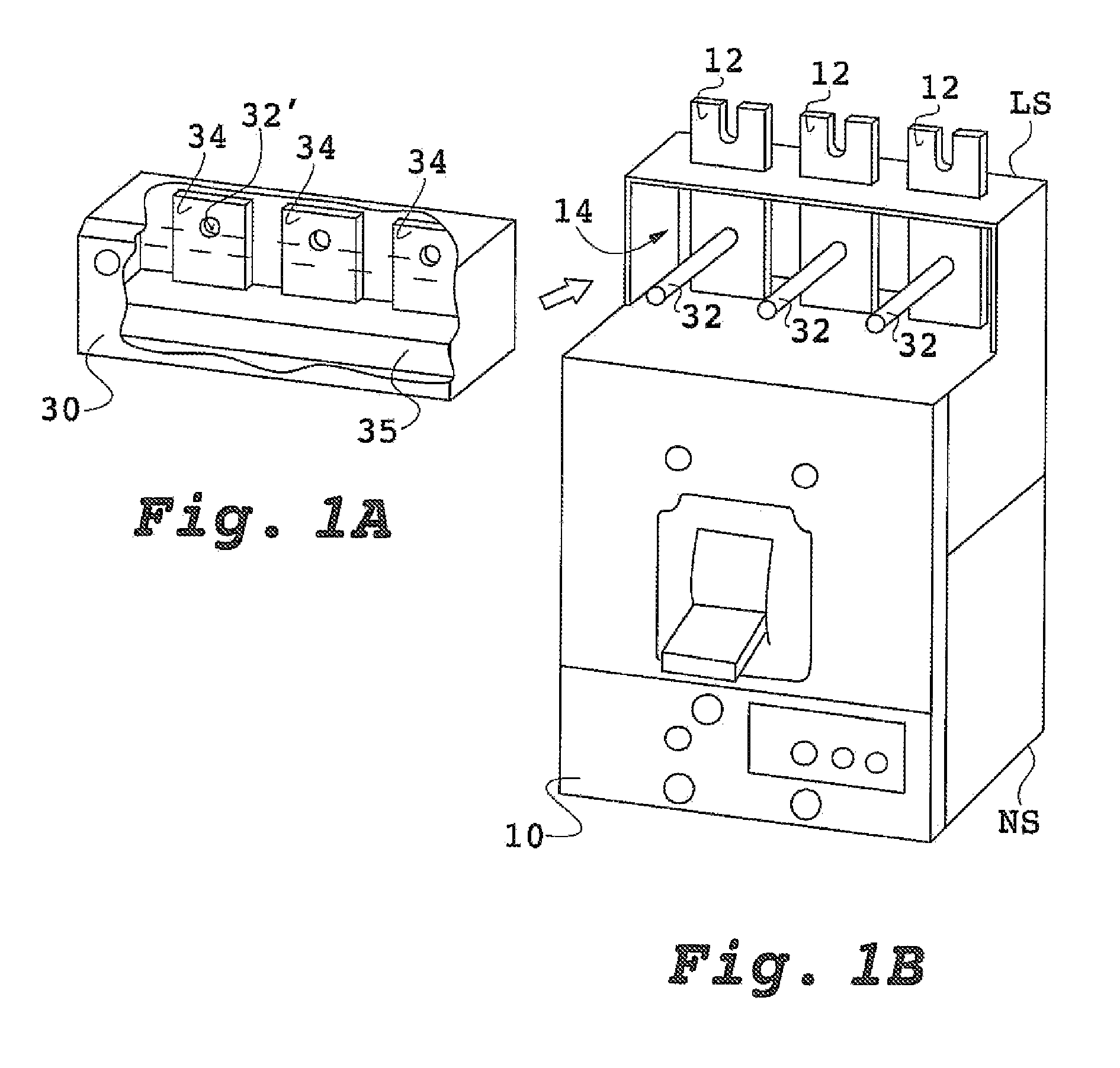 Circuit breaker and short circuiter combination