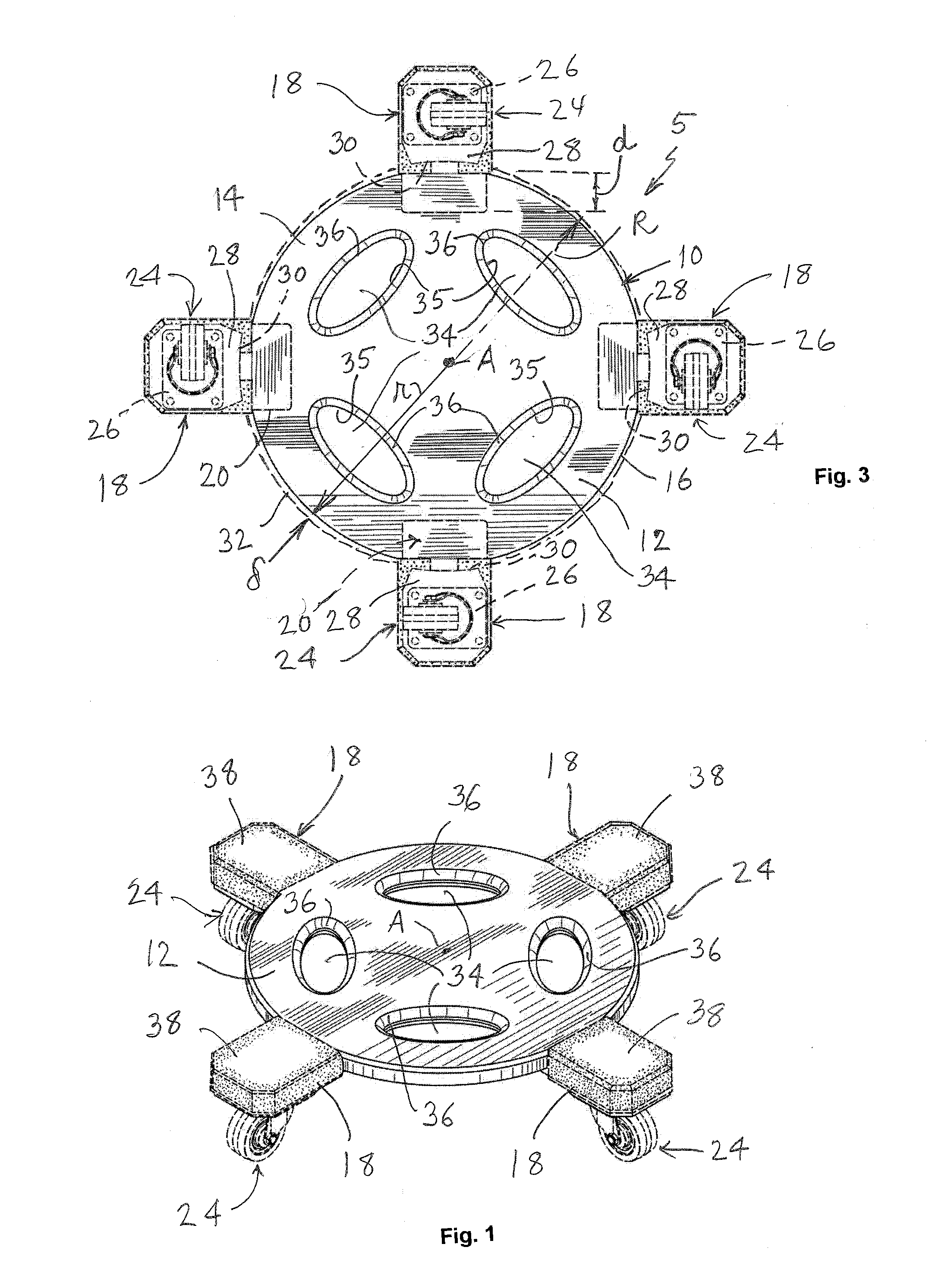 Stackable dolly