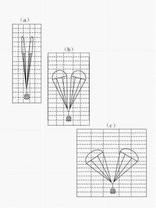 Self-adaptive mesh control method applicable to fluid-solid coupling numerical simulation in paradrop process