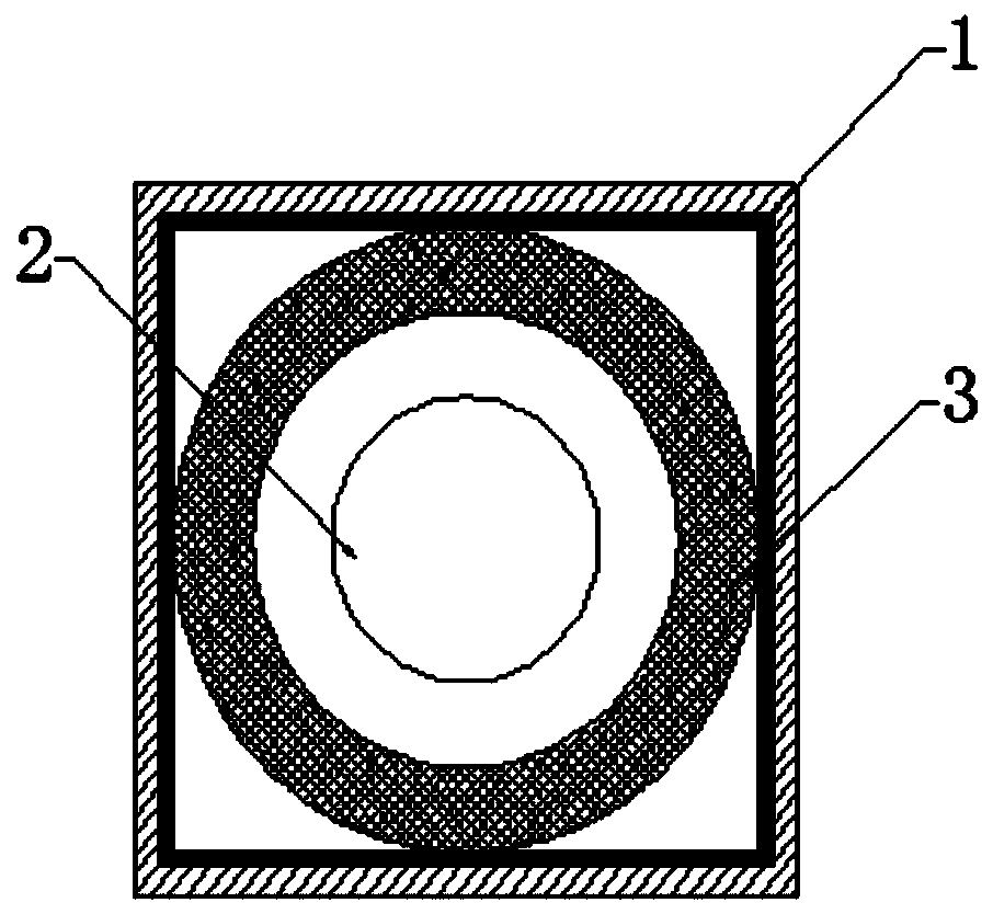 Self-adaptive electromagnetic energy dissipation anti-galloping vibration damping device