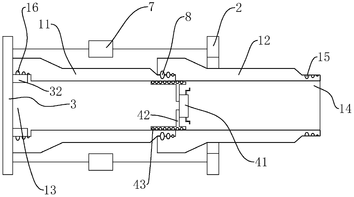 Sewage pipeline laying process