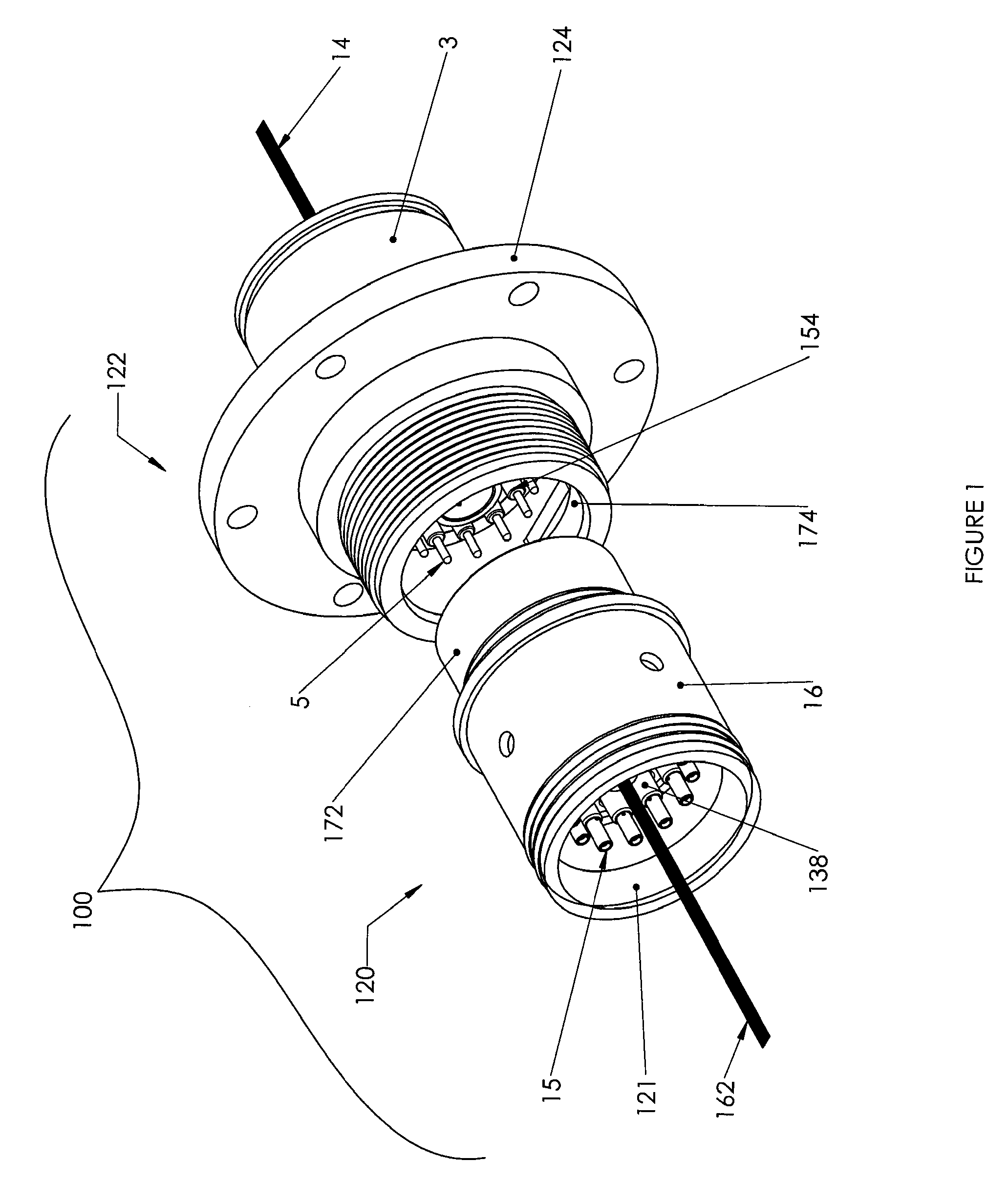 Dry mate connector