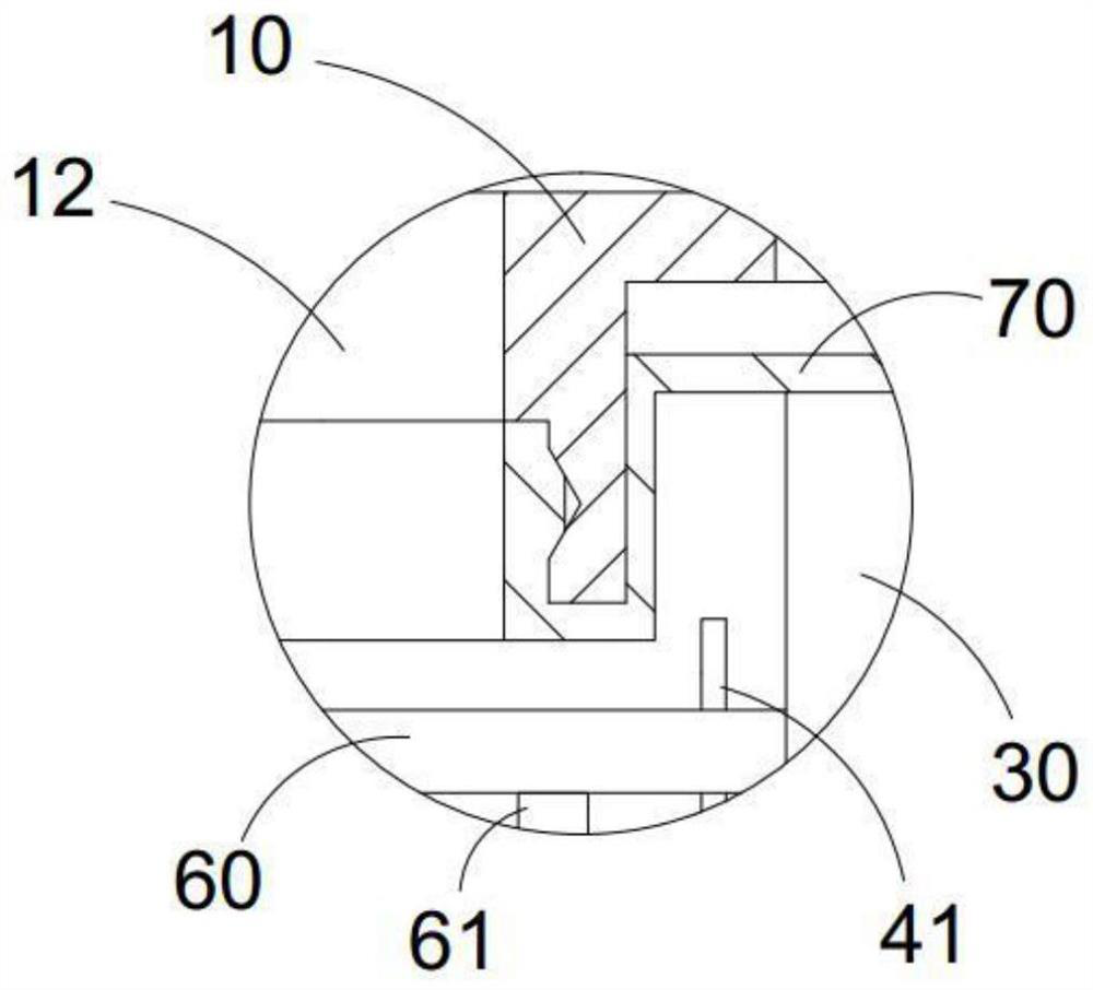 A diesel filter with oil level control