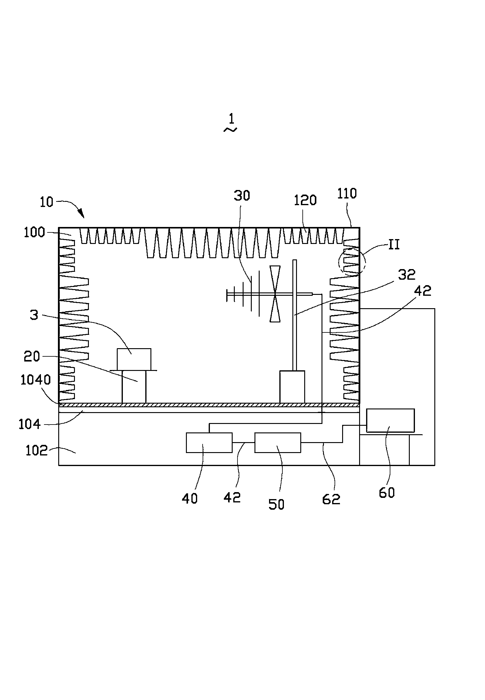 Electromagnetic compatibility test system