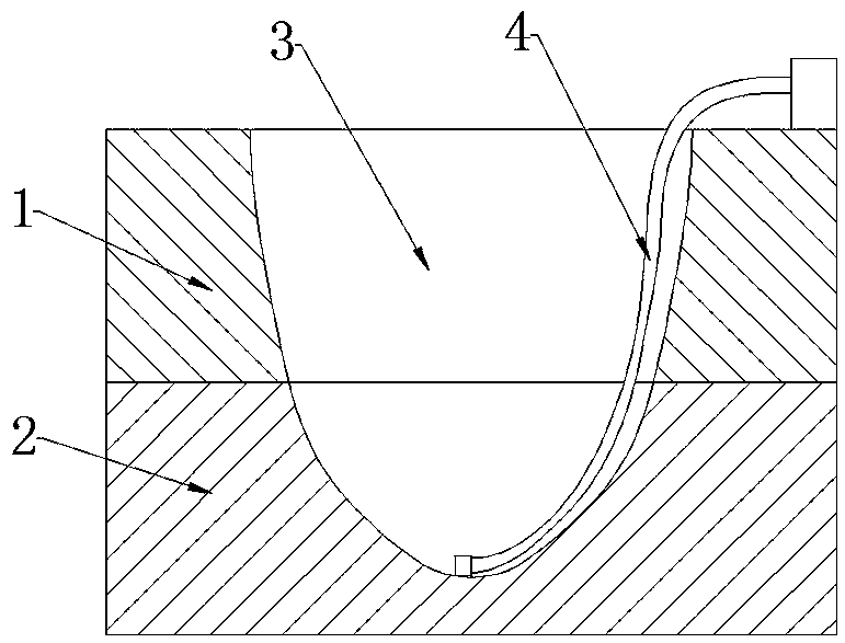 Construction method of cable tunnel in high-water-level area