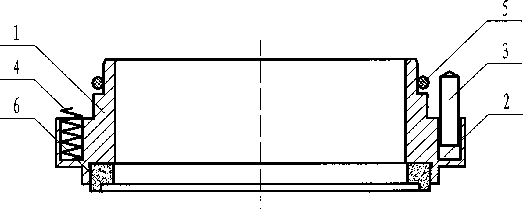 Mechanical seal stationary ring and rotating ring, and double-end mechanical seal composed of the same