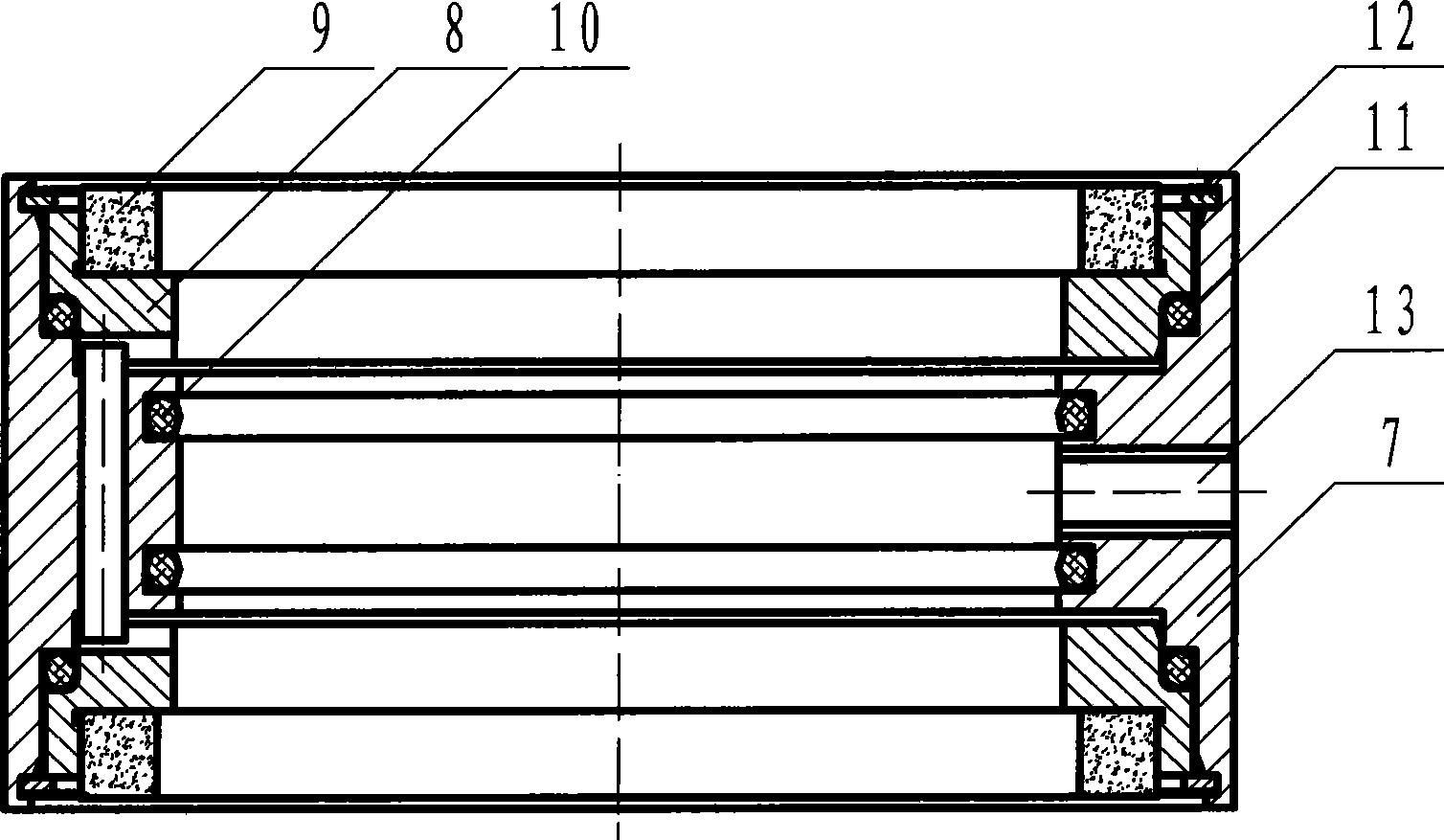 Mechanical seal stationary ring and rotating ring, and double-end mechanical seal composed of the same