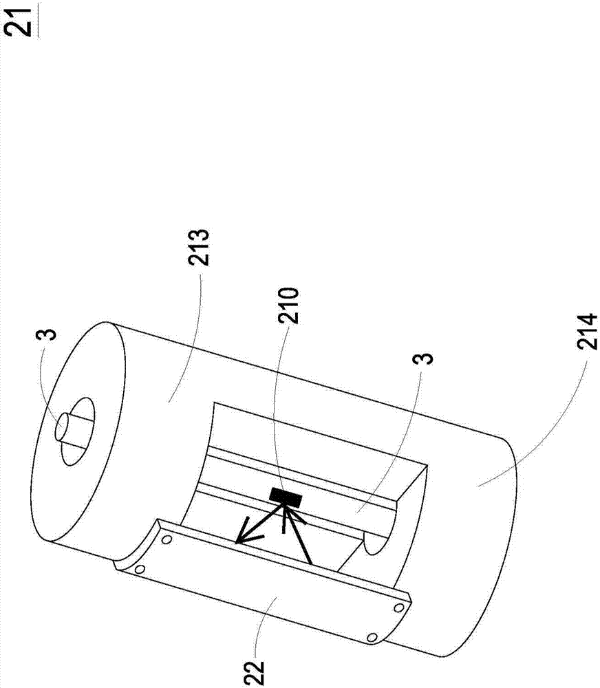 Extrusion device of three-dimensional printer and optical detection mechanism thereof