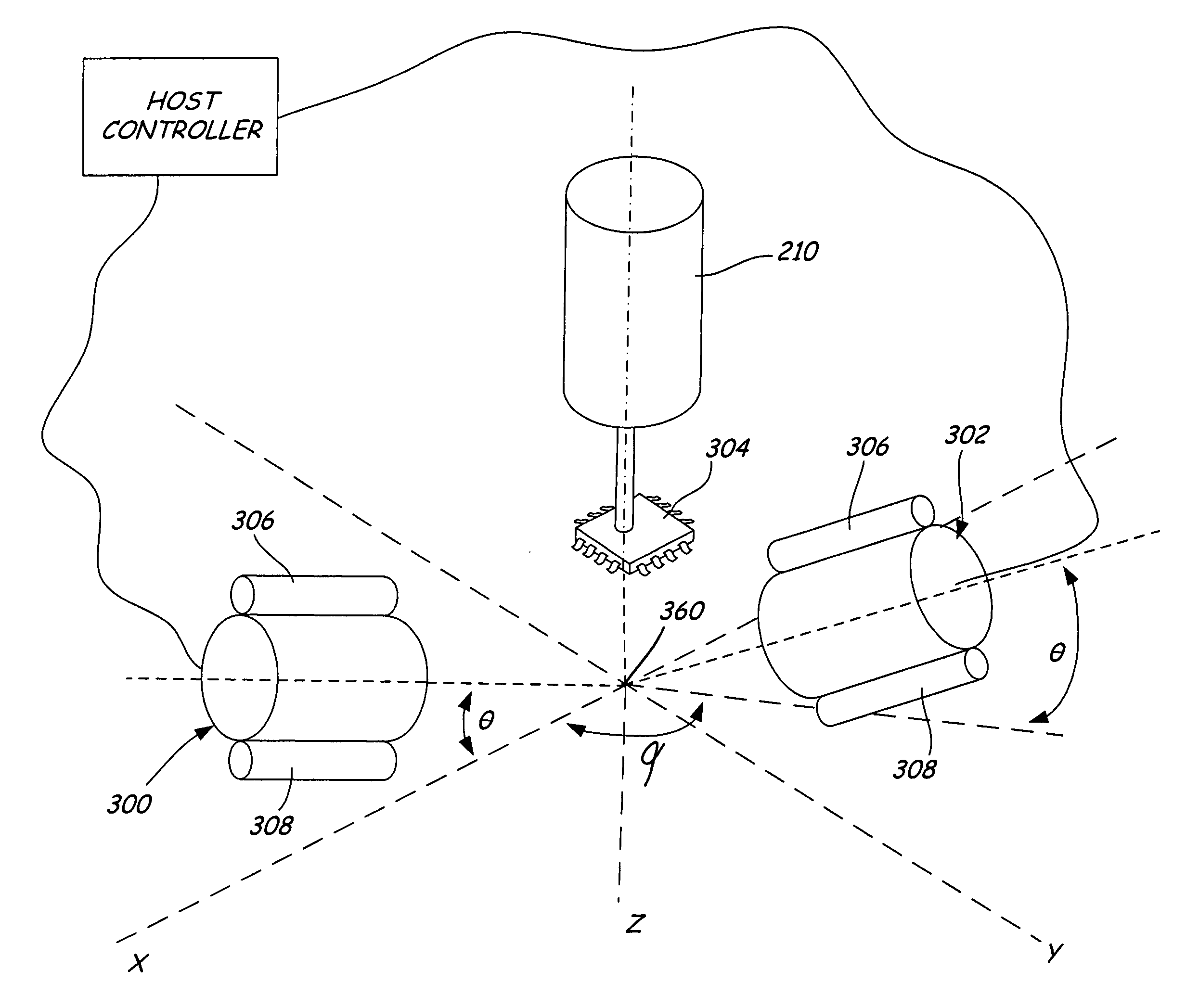 Pick and place machine with component placement inspection