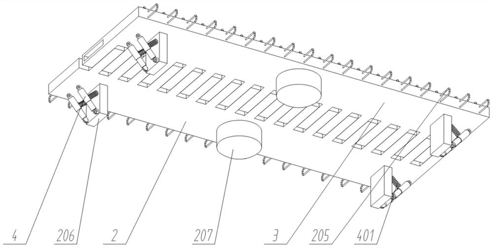 Vibration isolation buffer for bridge