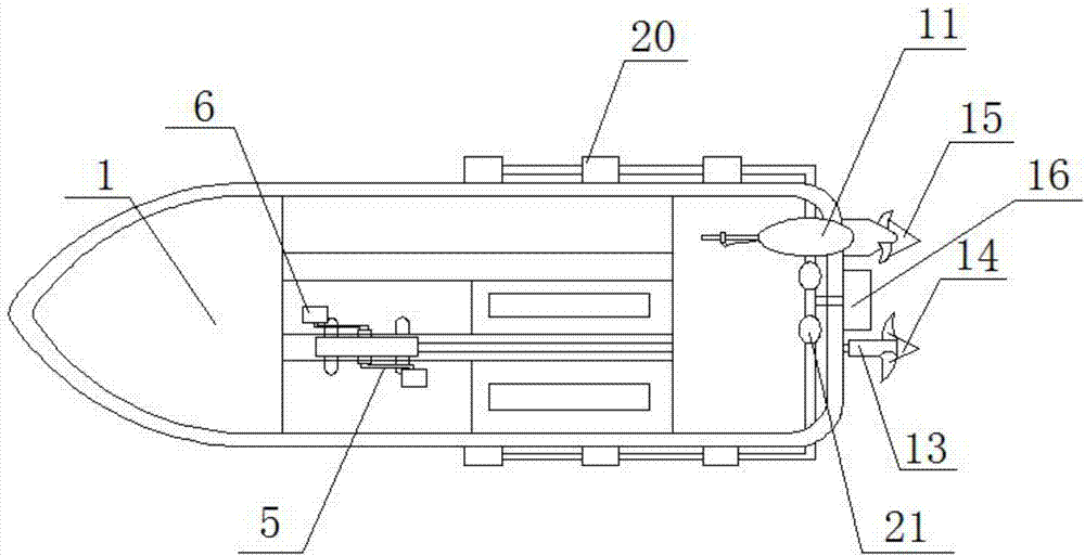 Pleasure boat with high safety