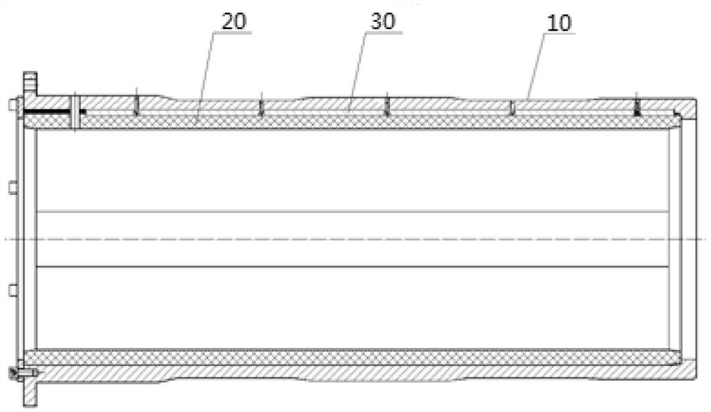 Ship water-lubricated propeller bearings capable of controlling lateral dynamic excitation of shafting propellers