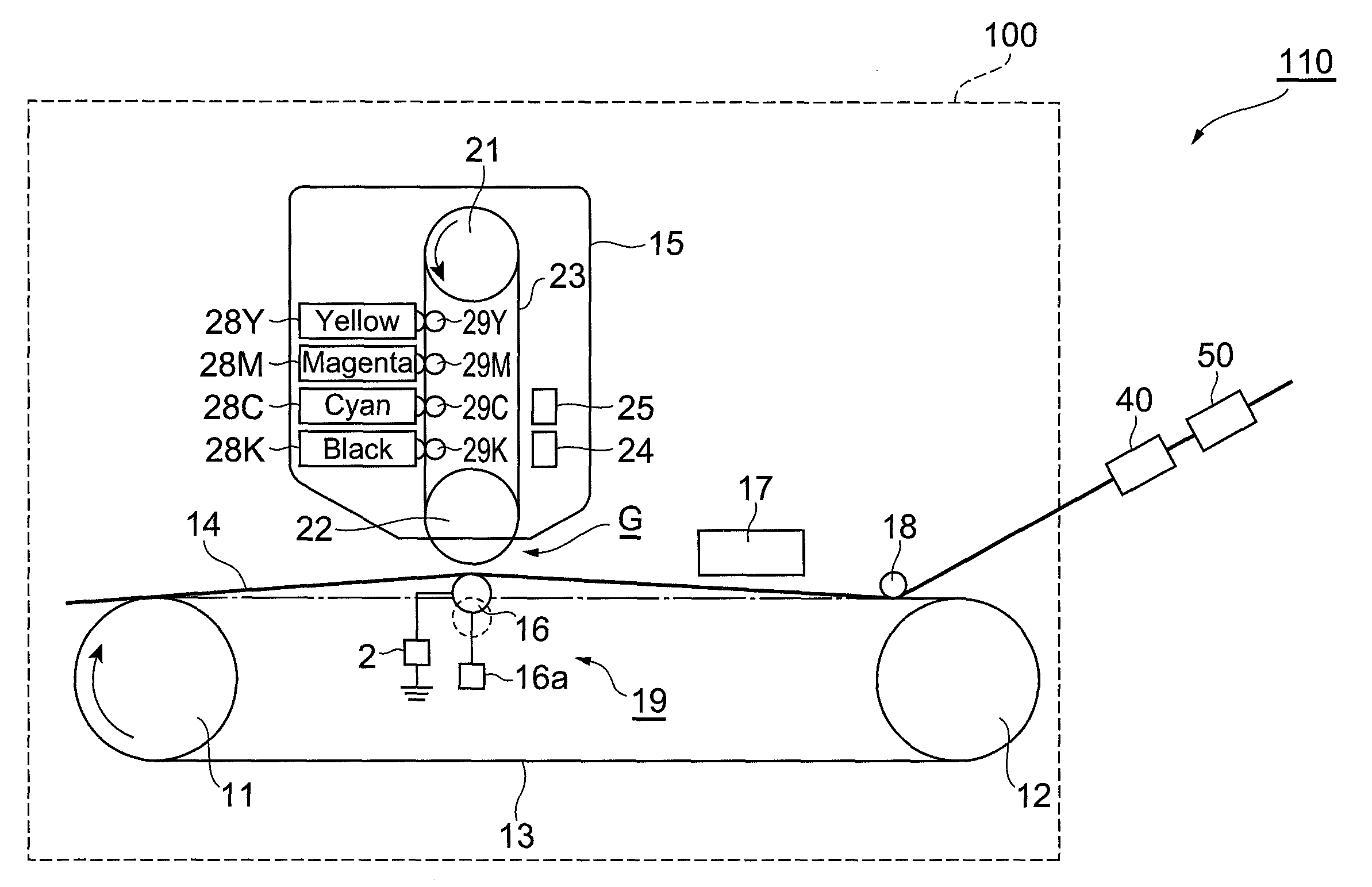 Apparatus and methods for electrostatically producing dye-printed material