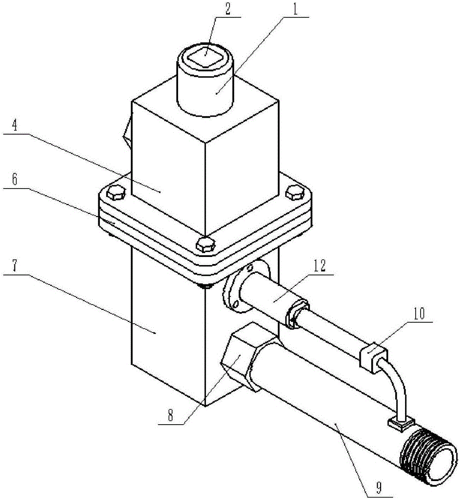 Pipe burst self-closing valve