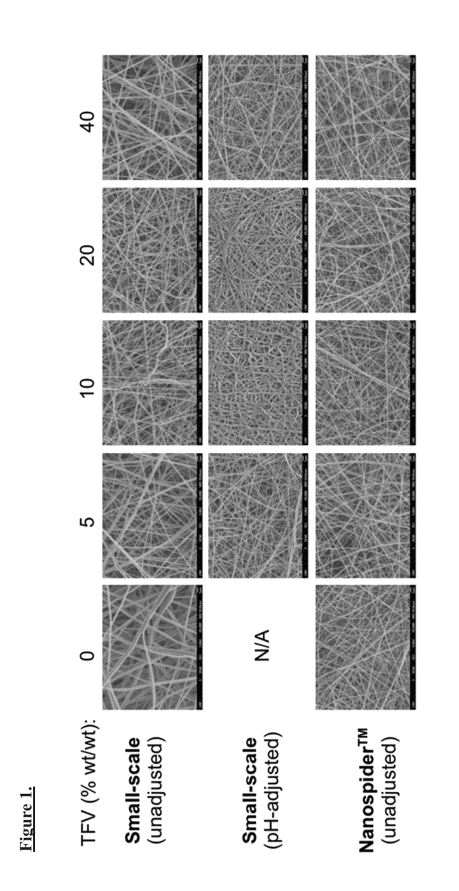 Vaginal matrices: nanofibers for contraception and prevention of HIV infection