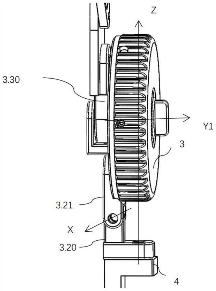 Passive-power-assisted exoskeleton load-bearing robot