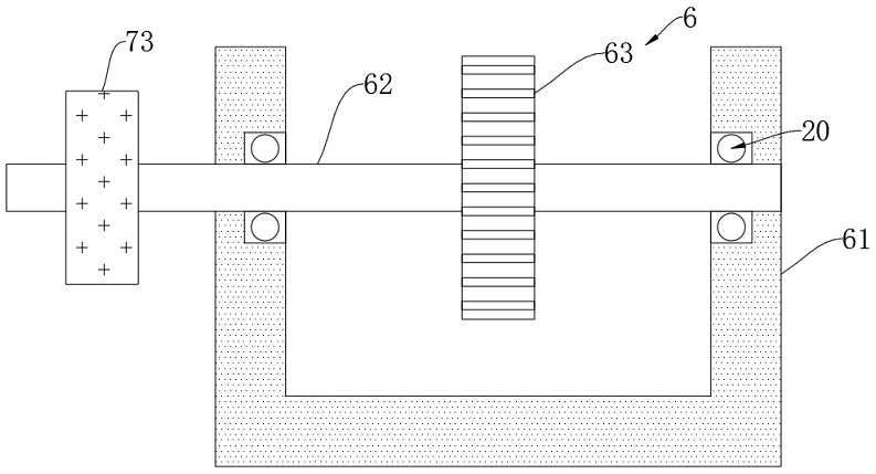 Environment-friendly dust collection mechanism of printing equipment